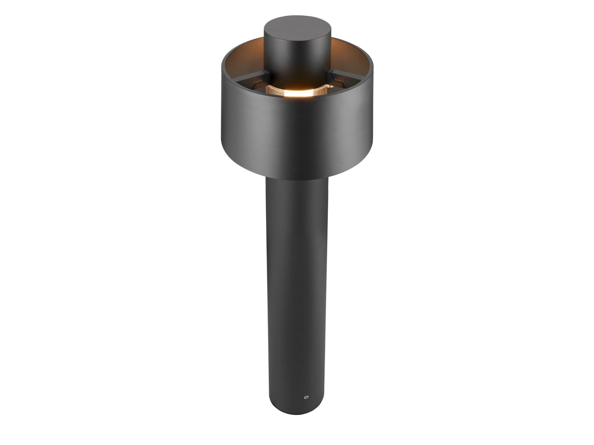 Lampa ogrodowa Photoni Cyl Pole 75 czarna ujęcie produktowe