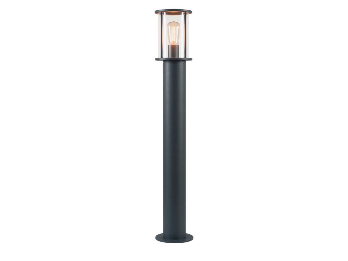 Lampa ogrodowa Photonia E27 IP55 antracytowa 90 cm