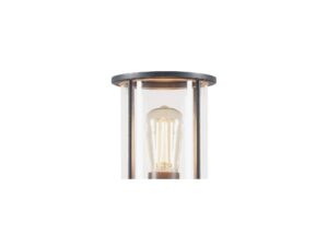 Miniaturka 1 - Lampa ogrodowa Photonia z aluminiową obudową i przezroczystym szkłem, drugi widok