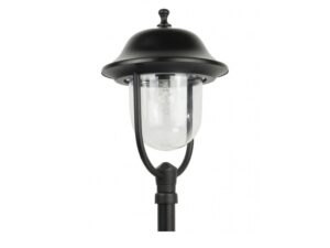 Miniaturka 1 - Lampa ogrodowa PRINCE K 5002/1/O – zbliżenie przezroczystego klosza
