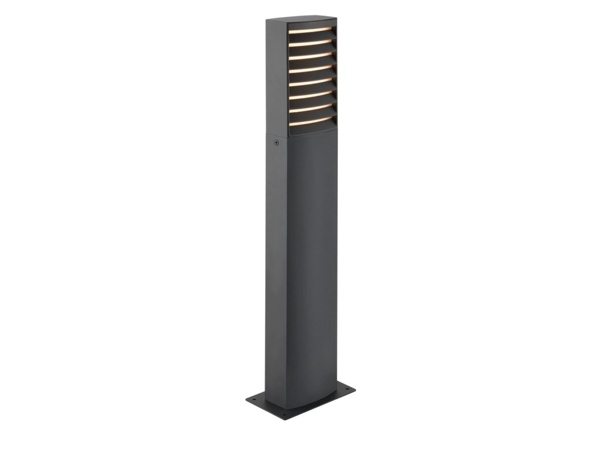 Lampa ogrodowa stojąca Rasterlys Pole 70 LED IP65 antracyt