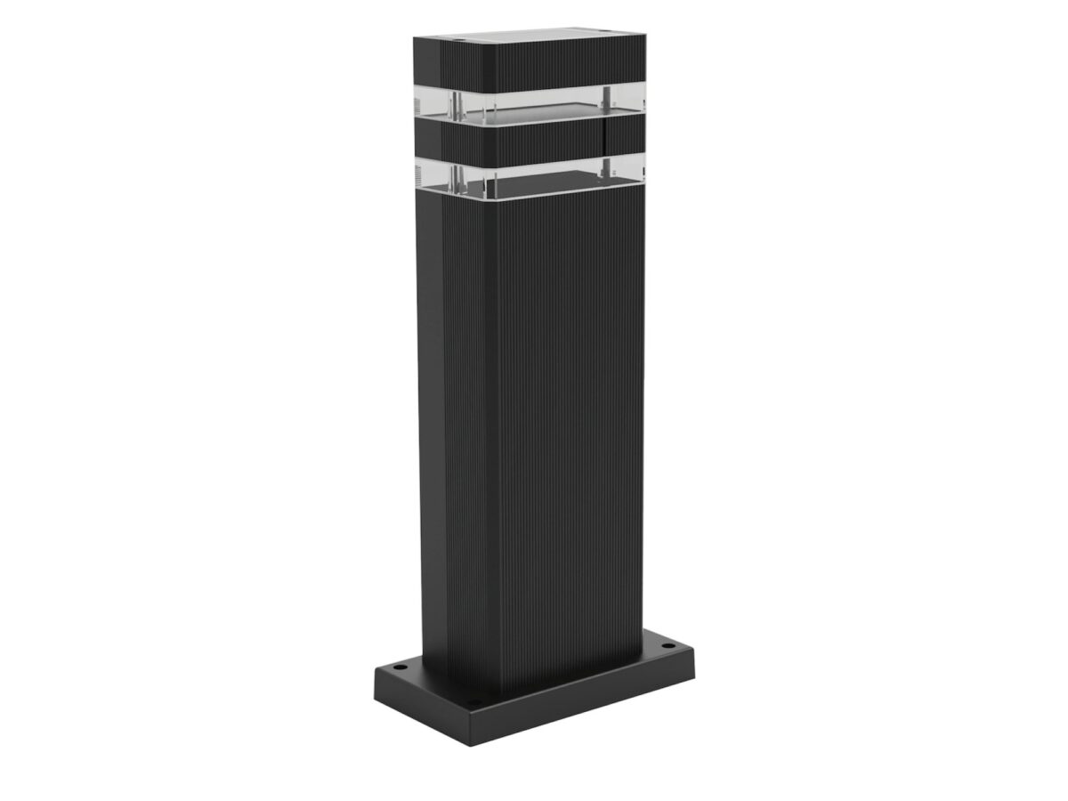 Lampa ogrodowa stojąca Revadona GU10 IP54 czarna 40 cm