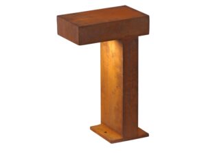 Miniaturka 5 - Lampa ogrodowa Rusty Pathlight w kolorze rdzy, widok główny