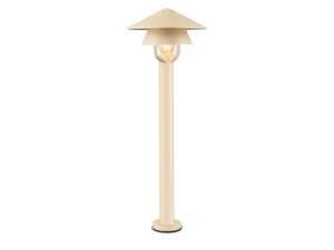 Miniaturka 5 - Lampa ogrodowa Sejero 90 beżowa w ujęciu detalu