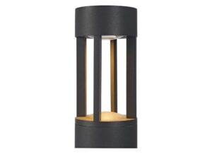 Miniaturka 3 - Lampa ogrodowa Slots 65, drugi detal w kolorze antracytowym