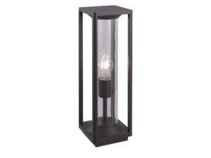 Miniaturka 4 - Lampa ogrodowa stojąca PORTO M1932-500 – czarna oprawa na białym tle