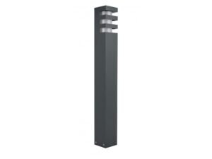 Miniaturka 2 - Lampa ogrodowa stojąca RADO – antracytowa oprawa na białym tle