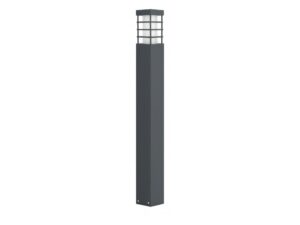 Miniaturka 1 - Lampa ogrodowa stojąca RADO II – antracytowa oprawa na białym tle