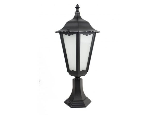 Lampa ogrodowa stojąca RETRO MAXI K 4011/1/BD – widok z przodu