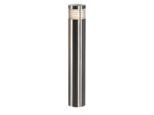 Miniaturka 1 - Stojąca lampa ogrodowa Vap Slim wysokość 60 cm stal nierdzewna na białym tle