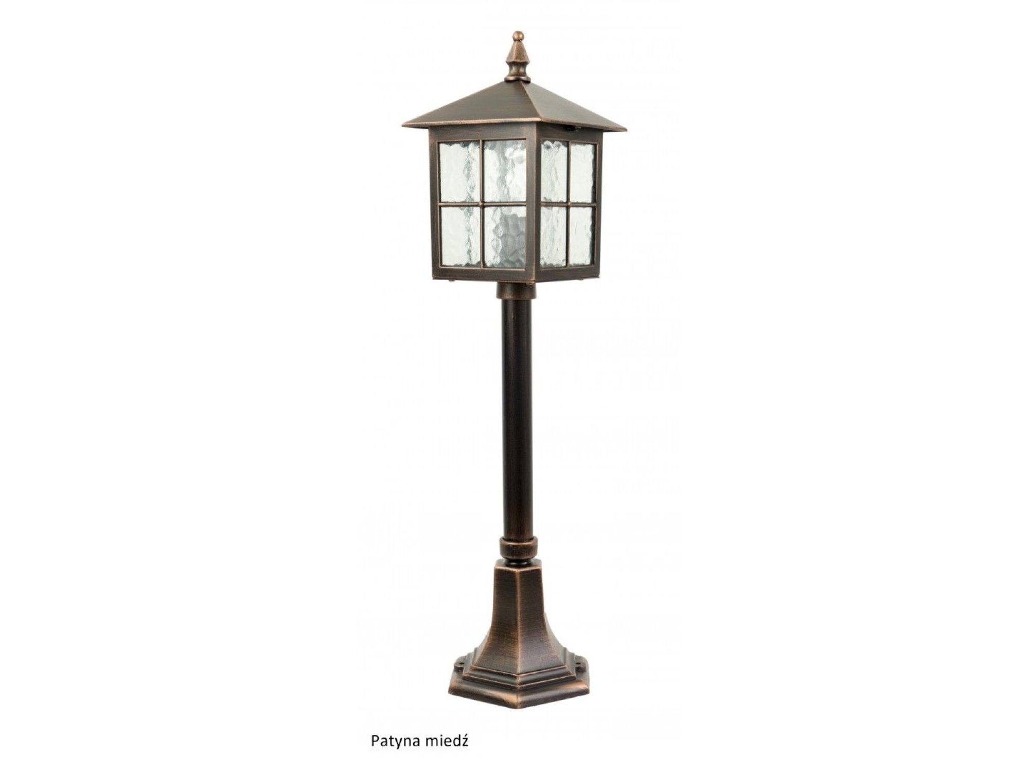 Lampa stojąca WENECJA K 5002/3/KW w wykończeniu patyna miedź