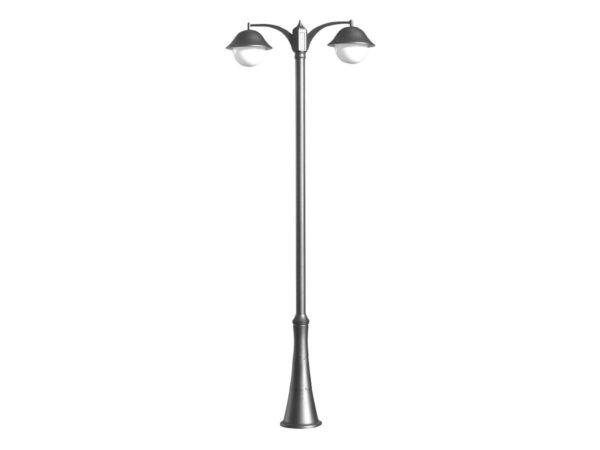 Lampa parkowa PRINCE MAX OGMW 2 O-BD – widok całej lampy na białym tle