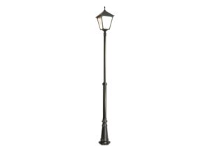 Miniaturka 9 - Lampa parkowa RETRO MAXI KWADRAT OGMWN 1 BD KW – widok z przodu