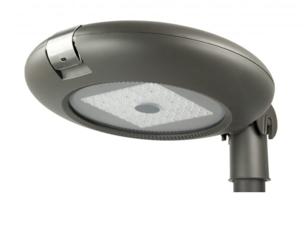 Lampa parkowa TYTAN II — widok głowicy i szkła