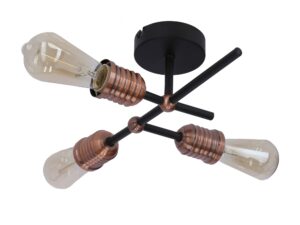 Miniaturka 2 - Trzypunktowa lampa Peridora widok od dołu na ramiona