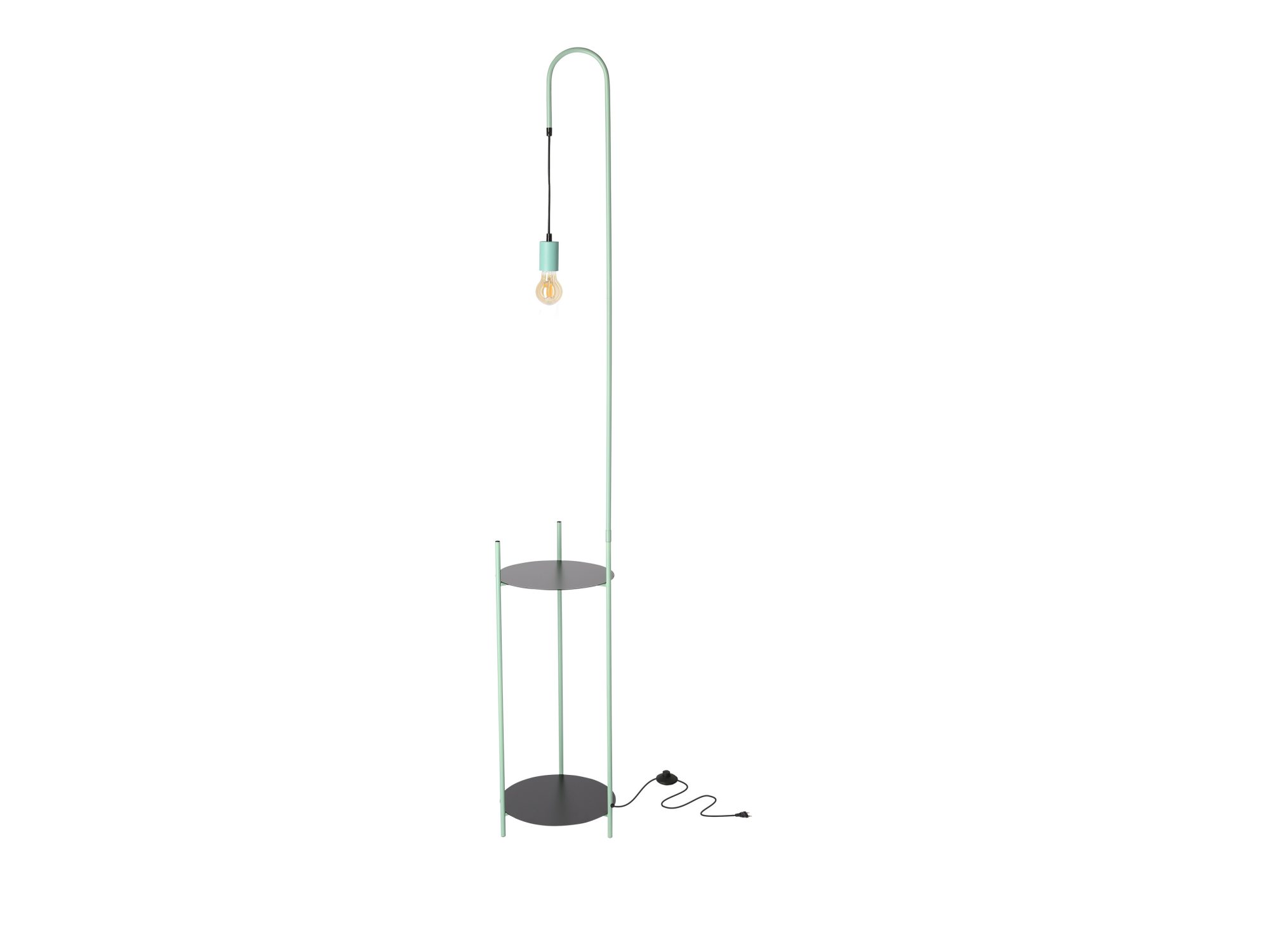 Lampa podłogowa Alitona – pierwszy rysunek konstrukcji