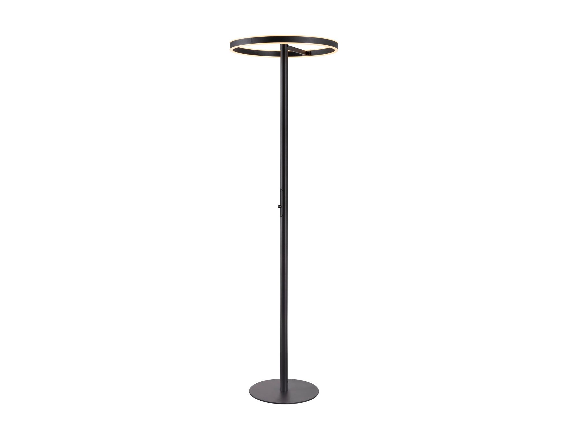 Lampa podłogowa One Straight FL czarna 196 cm – widok na wprost