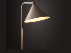Miniaturka 5 - Lampa podłogowa Cono piaskowy beż, dodatkowy widok produktu