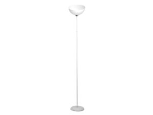 Miniaturka 5 - Lampa podłogowa Corasano biało-chromowana widok boczny