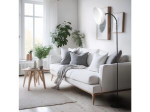 Miniaturka 2 - Lampa podłogowa Corasano z regulowanym ramieniem E27 – zdjęcie 3