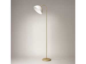 Miniaturka 7 - Lampa podłogowa Corasano kaszmirowa we wnętrzu