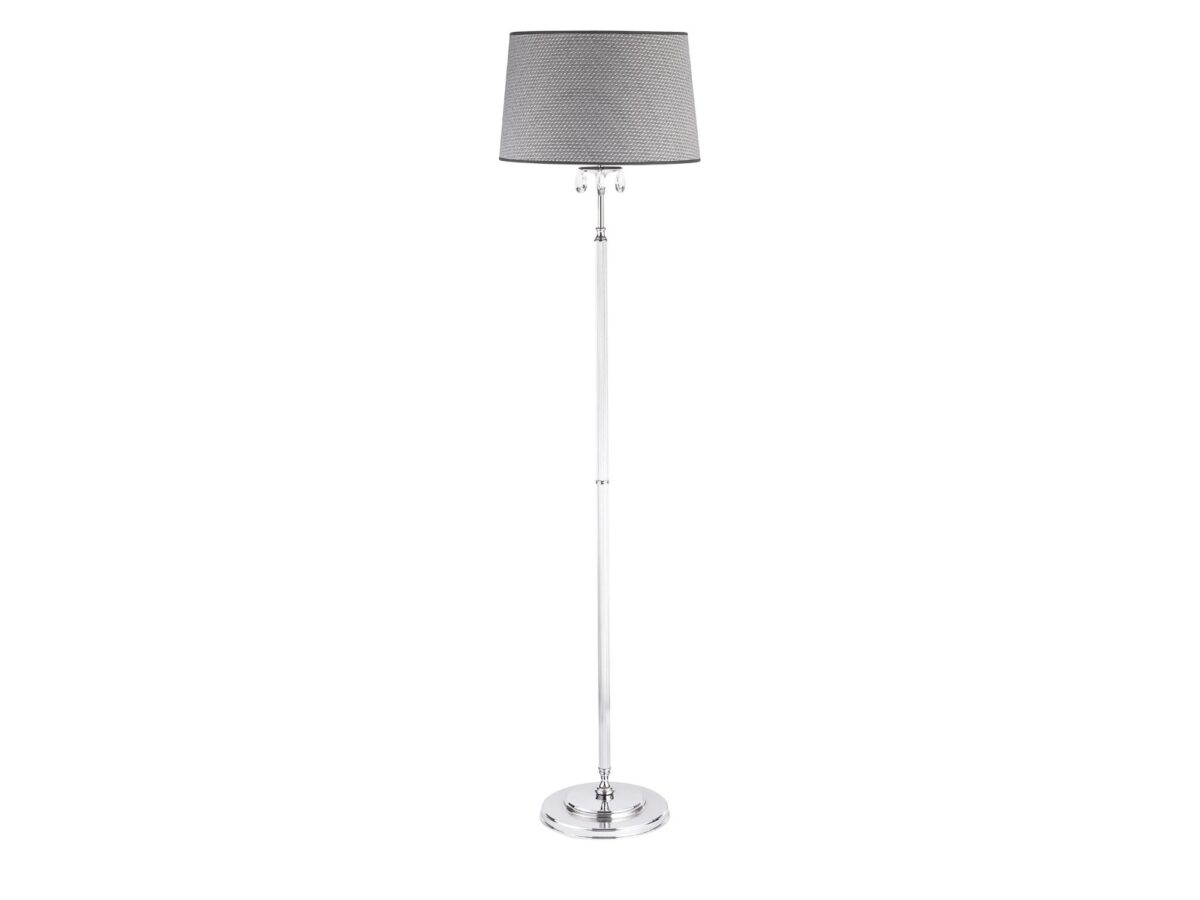 Lampa podłogowa Egida 3-punktowa 166 cm, chrom