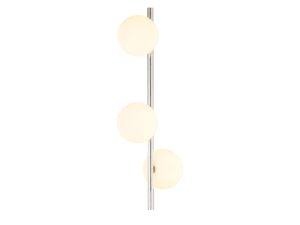 Miniaturka 3 - Lampa podłogowa Feme w kolorze niklu, pełna sylwetka