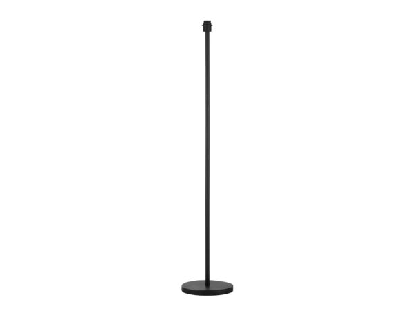 Lampa podłogowa Fenda czarna podstawa bez abażuru