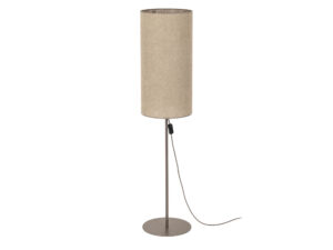 Miniaturka 4 - Lampa podłogowa Fieno w ciemnym brązie na białym tle