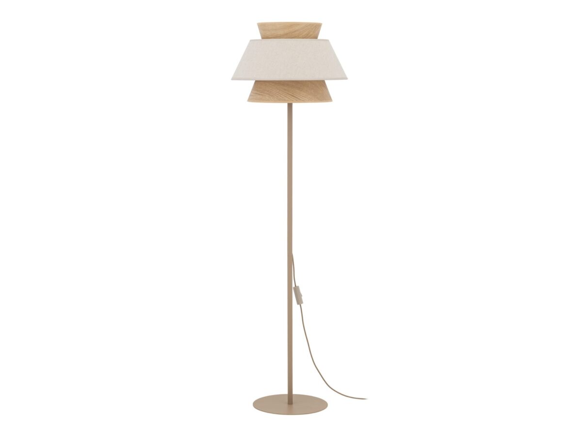 Lampa podłogowa Kalum z warstwowym abażurem 151 cm