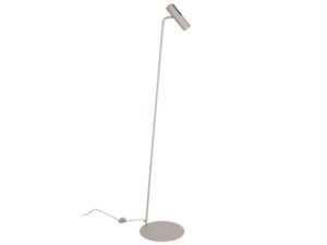 Miniaturka 5 - Lampa podłogowa Leda szary beż z przewodem i włącznikiem, ujęcie produktowe