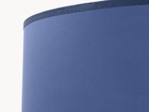 Miniaturka 34 - Lampa podłogowa Narello 140 cm granatowy / naturalne drewno – faktura abażuru
