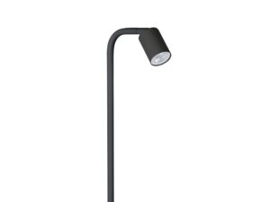 Miniaturka 1 - Czarna lampa podłogowa Nex GU10 w drugim ujęciu