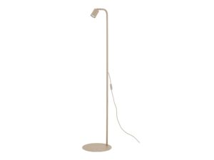 Miniaturka 2 - Piaskowobeżowa lampa podłogowa Nex GU10 na białym tle