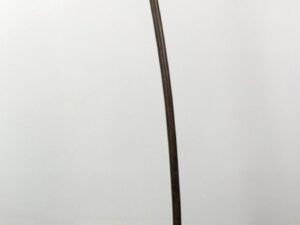 Miniaturka 1 - Lampa podłogowa Perana w patynie przy ścianie