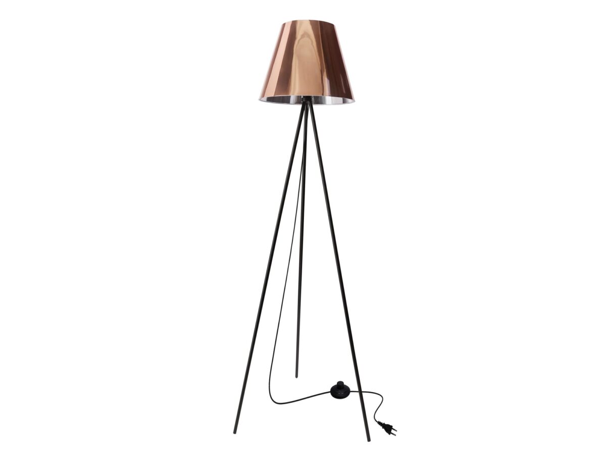 Lampa podłogowa Serada na trójnogu – 3 kolory abażuru