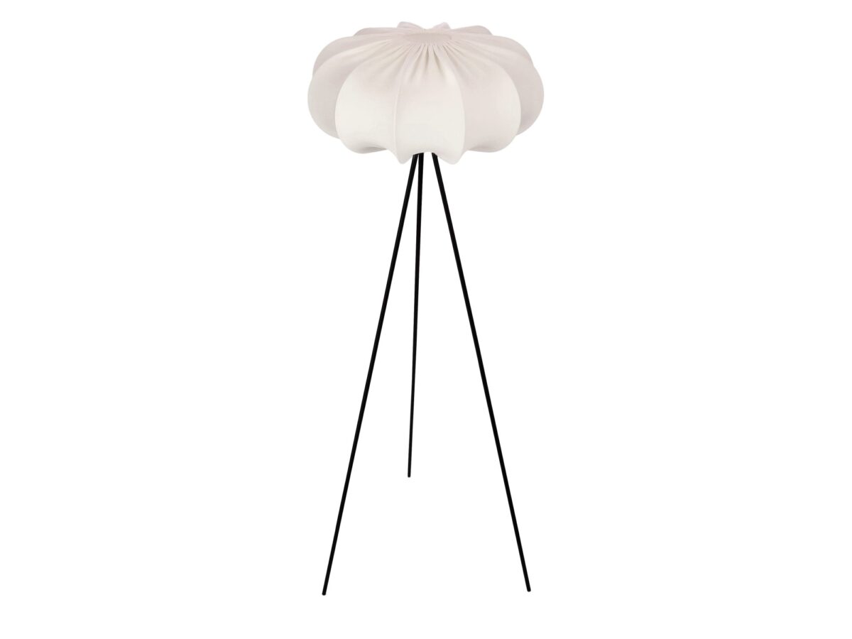 Lampa podłogowa Ulidino 52 cm E27 – latte, frappe, mokka