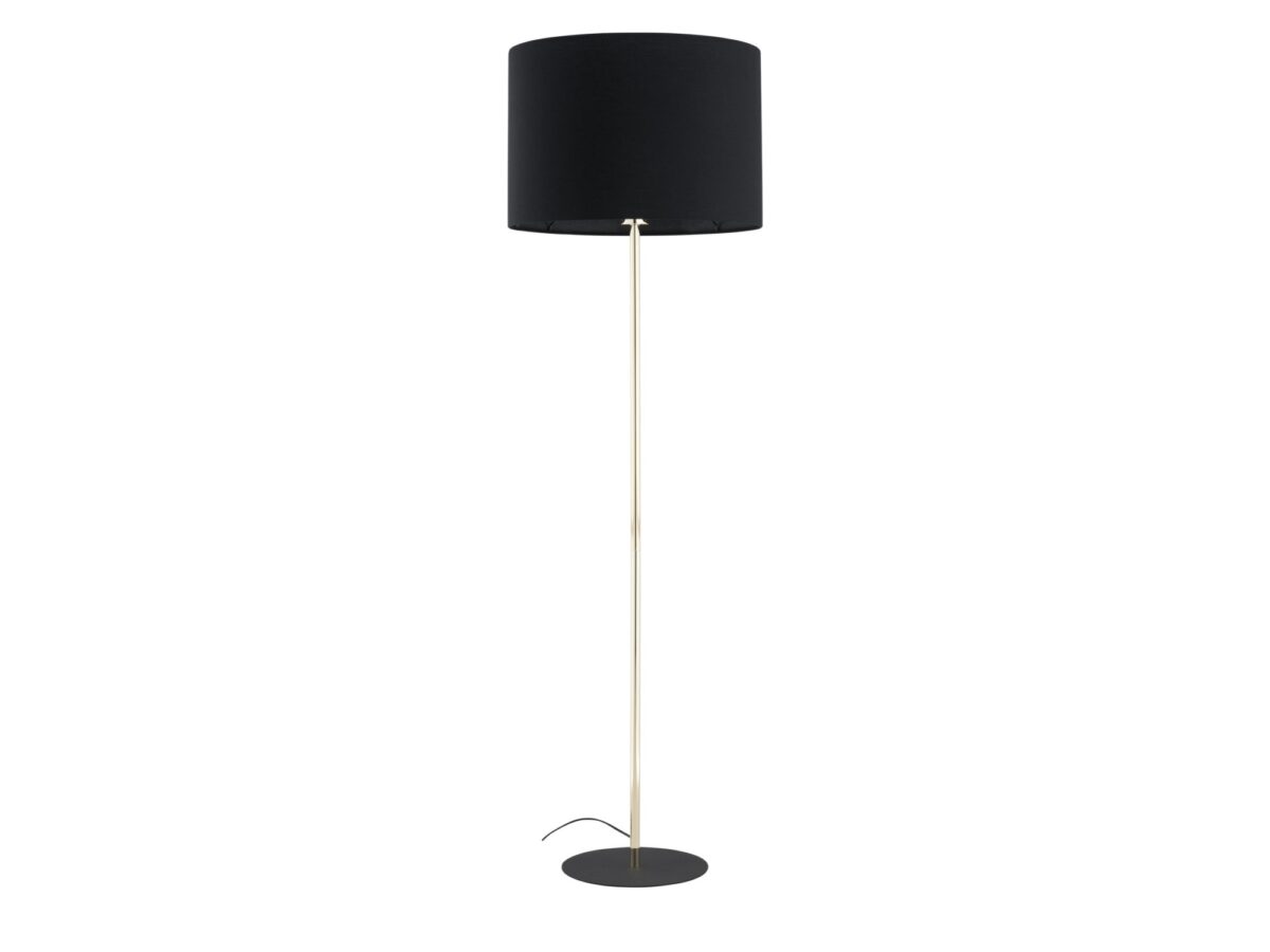 Lampa podłogowa Umberto z cylindrycznym abażurem