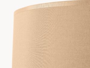 Miniaturka 4 - Lampa podłogowa z drewnem Elaria 140 cm taupe w aranżacji wnętrza 4