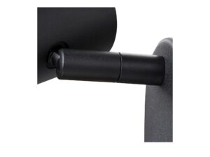 Miniaturka 5 - Detal czarnego reflektora ścienno-sufitowego LED