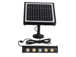 Miniaturka 9 - Komplet lampy solarnej LED 8 W z oddzielnym panelem fotowoltaicznym, modułem świetlnym i przewodem