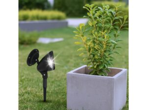 Miniaturka 2 - Reflektor solarny podświetlający roślinę w ogrodzie