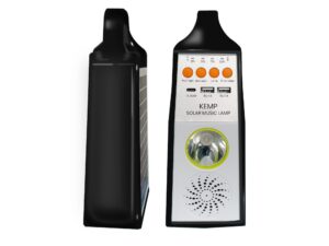Miniaturka 2 - Lampa solarna turystyczna panel sterowania USB i latarka