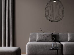 Miniaturka 3 - Czarna lampa wisząca Sphera L w aranżacji wnętrza