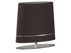 Miniaturka 1 - Lampa stojąca Talirena szaro-chromowana na białym tle
