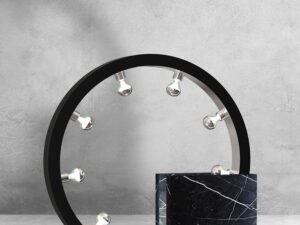Miniaturka 1 - Lampa stojąca Veletira dziewięć E14 w aranżacji