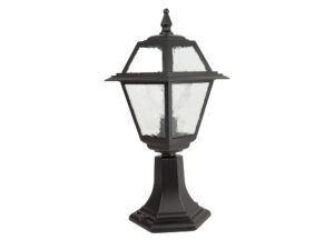 Miniaturka 9 - Lampa stojąca WITRAŻ K 4011/1/N – czarny packshot na białym tle