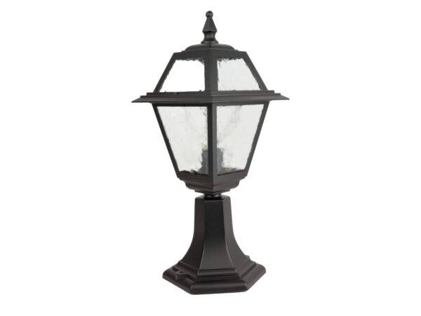 Lampa stojąca WITRAŻ K 4011/1/N – czarny packshot na białym tle