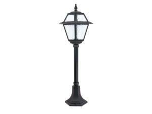 Miniaturka 4 - Lampa stojąca WITRAŻ K 5002/3 N – widok z przodu, wersja czarna