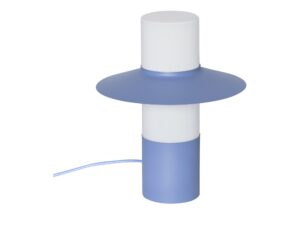 Miniaturka 3 - Lampa stołowa CAPONIO ST niebieska – widok na wprost